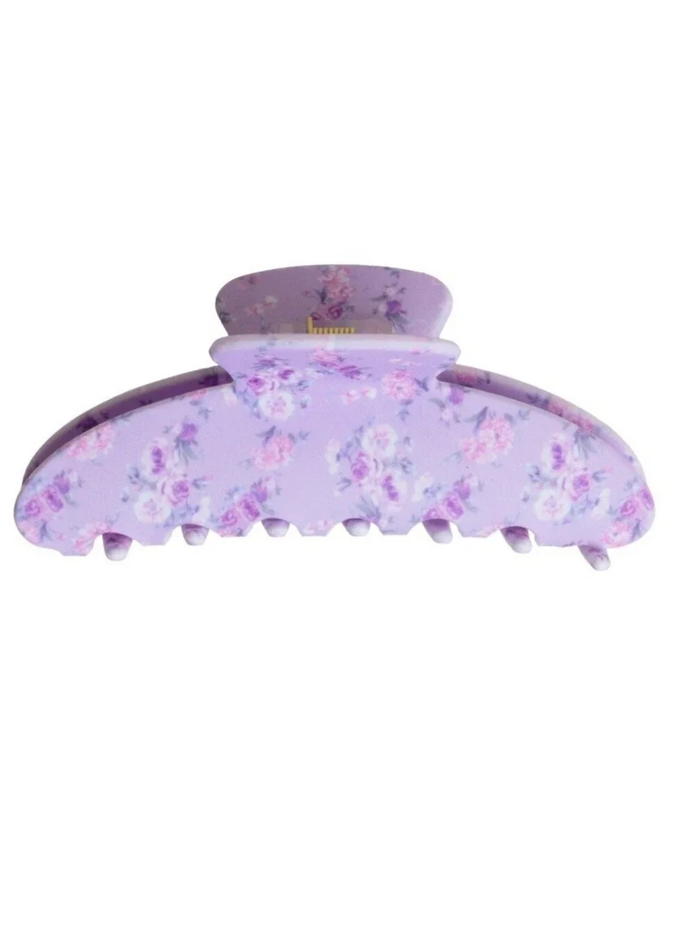 NWT Goody x LoveShackFancy Happy Thoughts Large Claw Clip Limited Ed Hibiscus